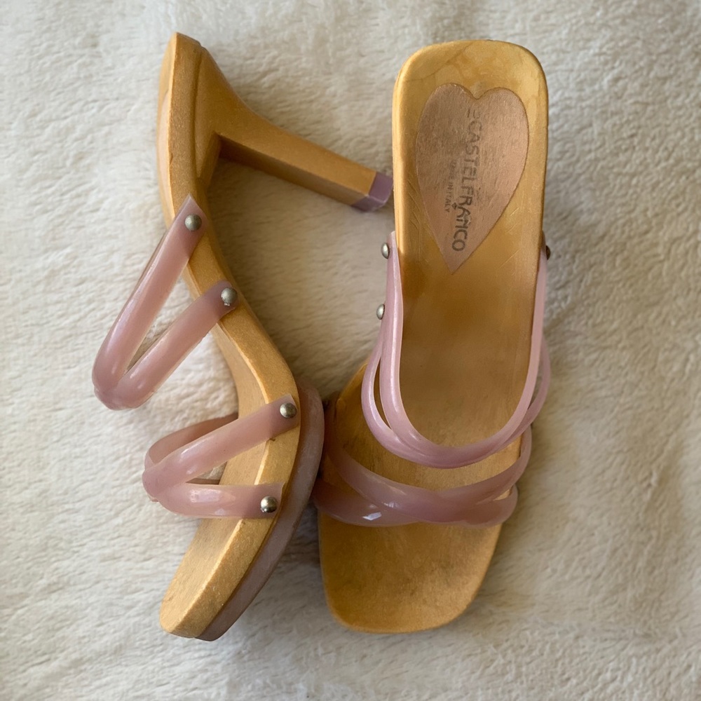 Castle Franco Wooden Heels